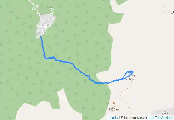 ترک جی پی اس قله لاکمِر-عباسعلی (از کمرپشت)