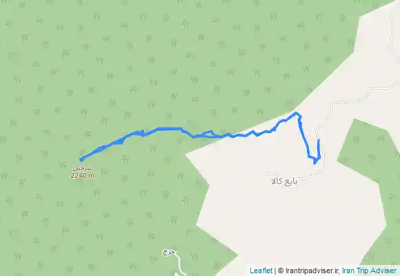 ترک جی پی اس قله سرخیل بهاره