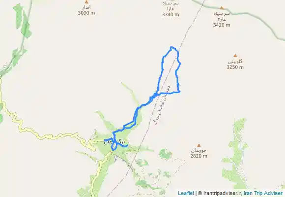 ترک جی پی اس Barg-e Jahan-Miyanroud )2015-06-19 (