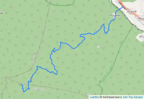 ترک جی پی اس آبشار گزو