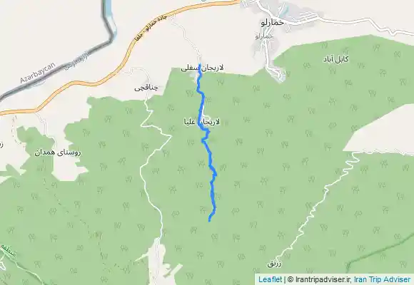 ترک جی پی اس آبشار شوبان