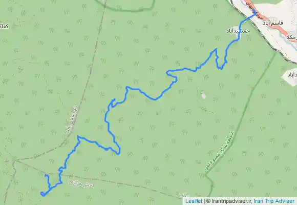 ترک جی پی اس آبشار گزو