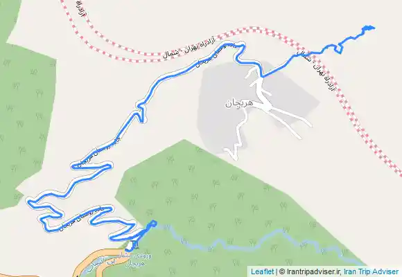 ترک جی پی اس آبشار هریجان