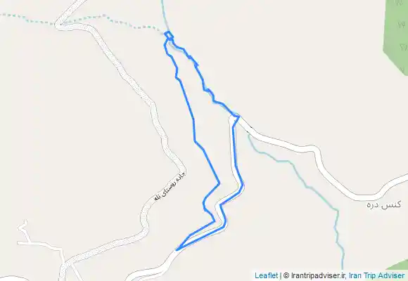 ترک جی پی اس ابشارهای قل قل چشمه