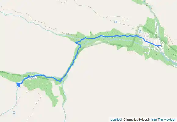 ترک جی پی اس Ahar to Shekarab - آهار به شکرآب