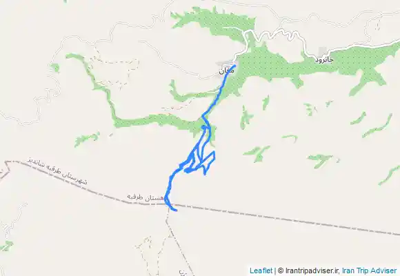 ترک جی پی اس قله مغان به قار مغان