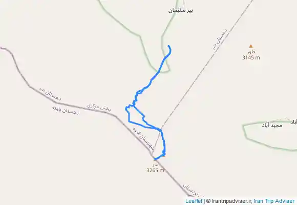 ترک جی پی اس بدر ، وزیر ، کانی شاه پسند