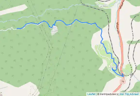 ترک جی پی اس سوادکوه ، پل سفید :ورسک به گت او