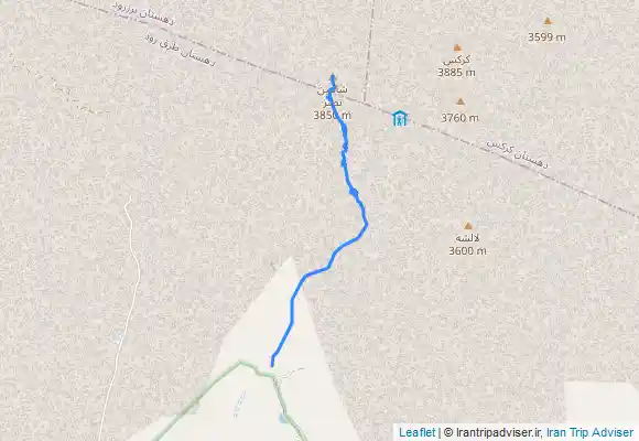 ترک جی پی اس قله شاهین