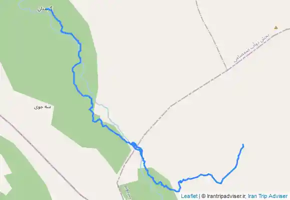 ترک جی پی اس ZardeLimeh Waterfall آبشار زردلیمه