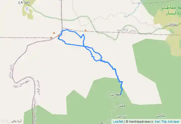 ترک جی پی اس قله بغرو تالش