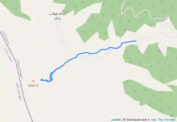 ترک جی پی اس پشته کوه