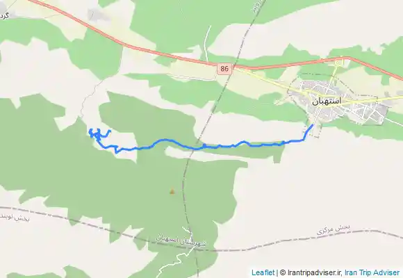 ترک جی پی اس گلگشت چشمه قهری به توده