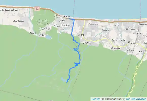 ترک جی پی اس Mamraz Lake (Gosts Lake)