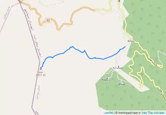 ترک جی پی اس قله تیرو رضوانشهر