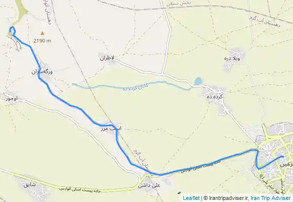 ترک جی پی اس Darband sarein