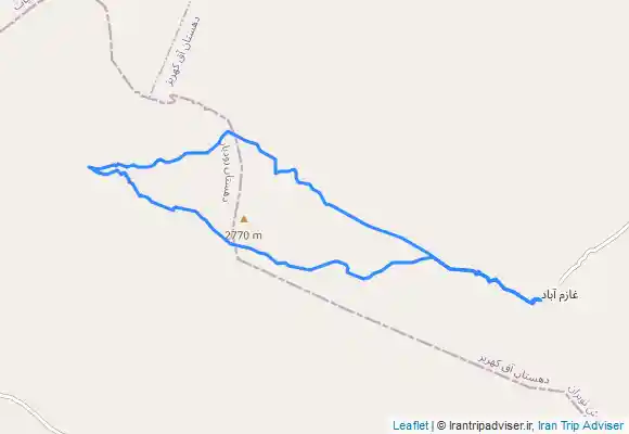 ترک جی پی اس قله توفنده