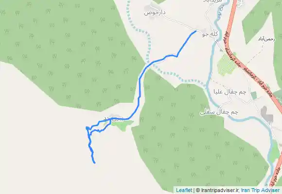 ترک جی پی اس مخمل کوه و هفت حوض آن