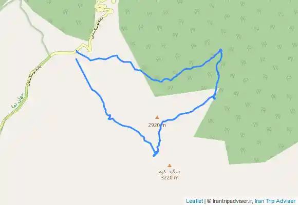 ترک جی پی اس Pirgerd peak to Soos chal