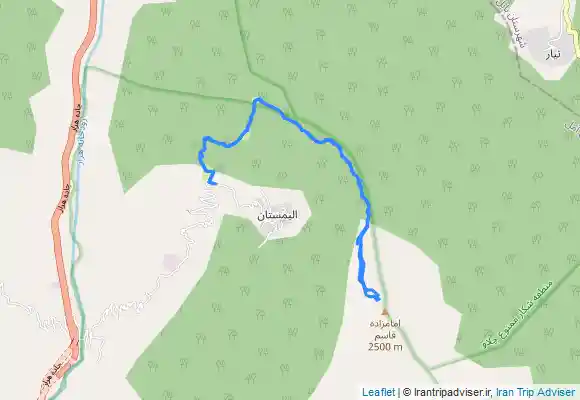 ترک جی پی اس Gholeye emamzadeh ghasem ( alimastan )