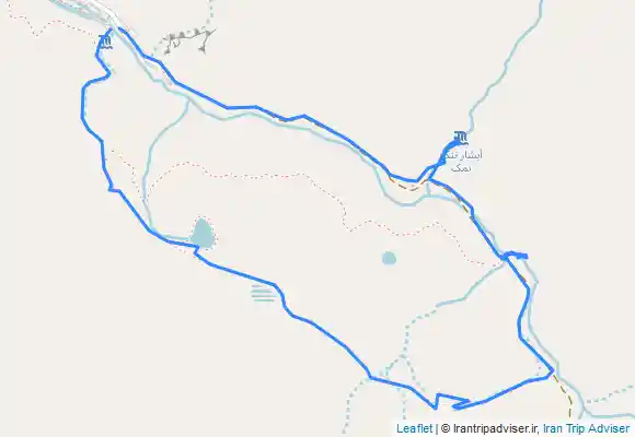 ترک جی پی اس چشمه میشی - کوه گل