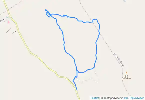 ترک جی پی اس سپیدان ، شب مانی دریاچه برم فیروز