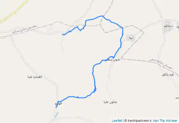 ترک جی پی اس آبشار شوران بولاغی