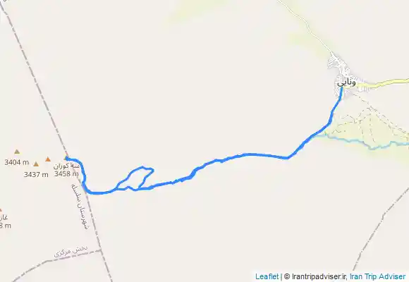 ترک جی پی اس قله سکوزان