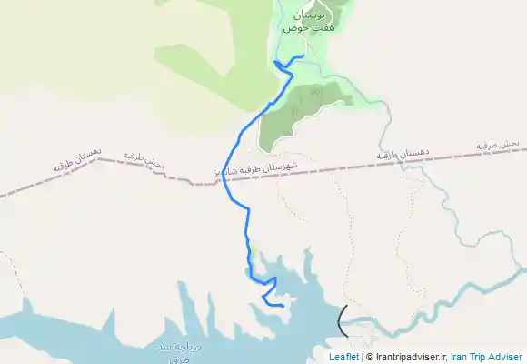 ترک جی پی اس هفت حوض به سد طرق