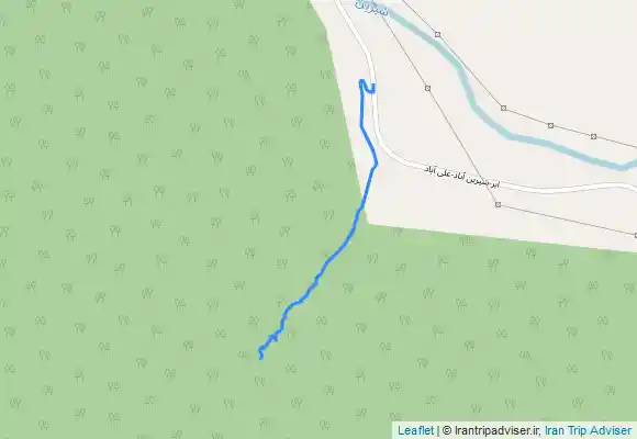 ترک جی پی اس آبشار چلم دهنه زرینگل