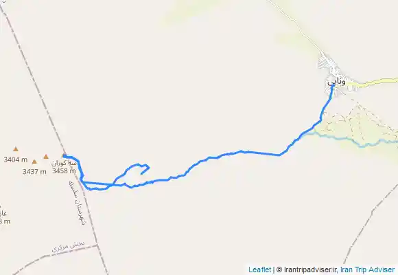 ترک جی پی اس کوه سکوزان