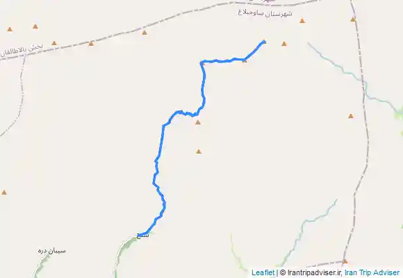 ترک جی پی اس صعود به قلل ورکش و ناز از مبدا روستای سنج