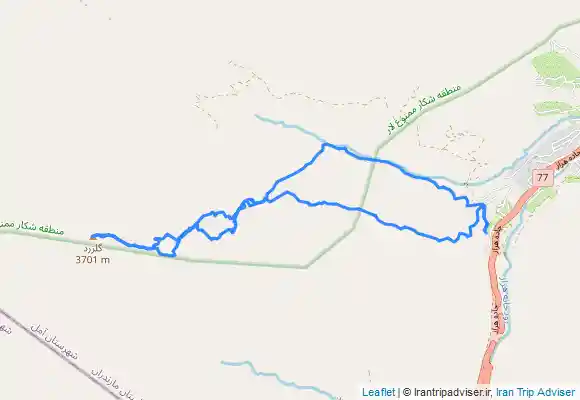 ترک جی پی اس قله گل زرد