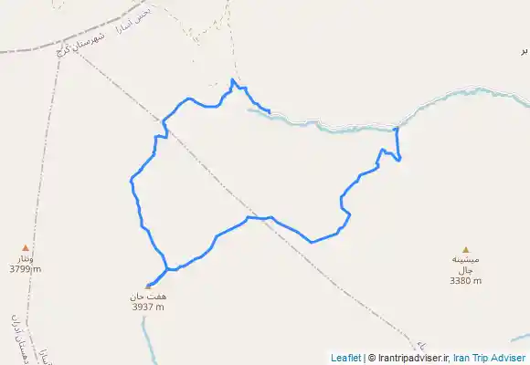 ترک جی پی اس قله هفت خان