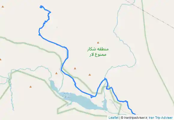 ترک جی پی اس دشت لار پلور به دیوآسیاب