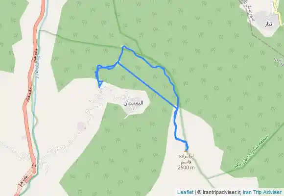 ترک جی پی اس جنگل و قله الیمستان