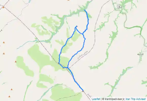 ترک جی پی اس خط الرس قله های چمن ۳،۲،۱ و فلسکه