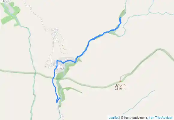 ترک جی پی اس ابشار رندان