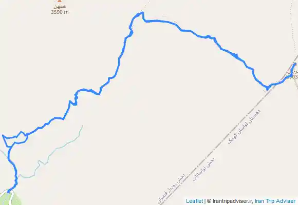 ترک جی پی اس گزارش صعود به قله مهرچال