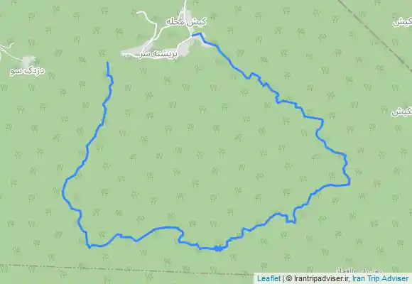 ترک جی پی اس بورپشته ، کاکوه سل ، چوشتول ، روبرک ، بزگله ، کوچه ابشار