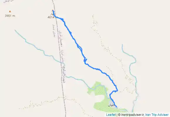 ترک جی پی اس قله کهار