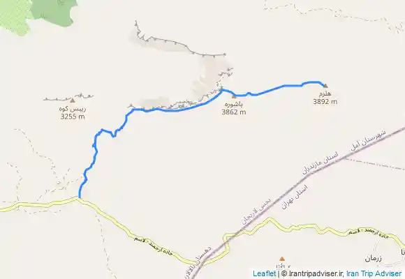 ترک جی پی اس ابرت ،پاشوره، حوض شاه