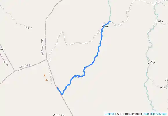 ترک جی پی اس قله قولی زلیخا دیواندره