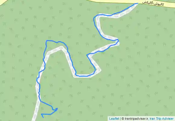 ترک جی پی اس آبشار پیر غار فارسیان گالیکش