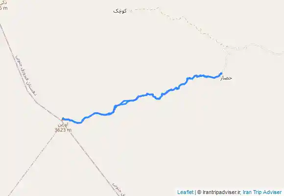 ترک جی پی اس قله اورین بام استان آذربایجان غربی