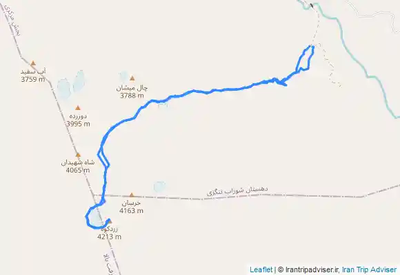 ترک جی پی اس قله کلونچی
