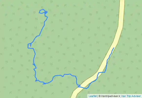 ترک جی پی اس مسیر لوه پیاده