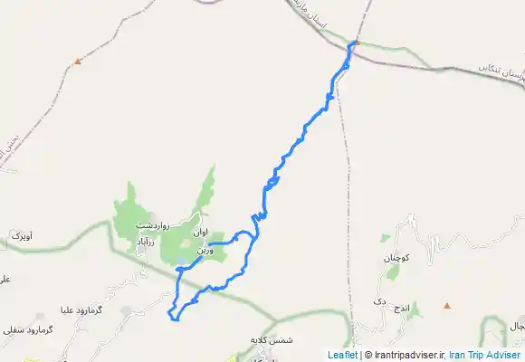 ترک جی پی اس قله خشچال