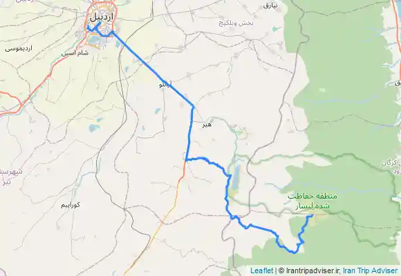 ترک جی پی اس شکردشت ییلاق مکش دریاچه نیور