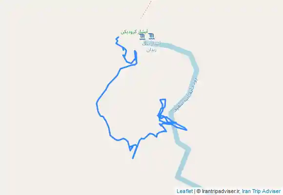 ترک جی پی اس از سرچشمه تا آبشار دوم تنگ زندان